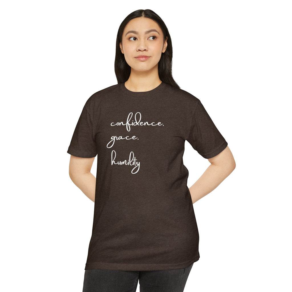 Confidence ~ Unisex Jersey Tee (Cotton/Poly Blend)