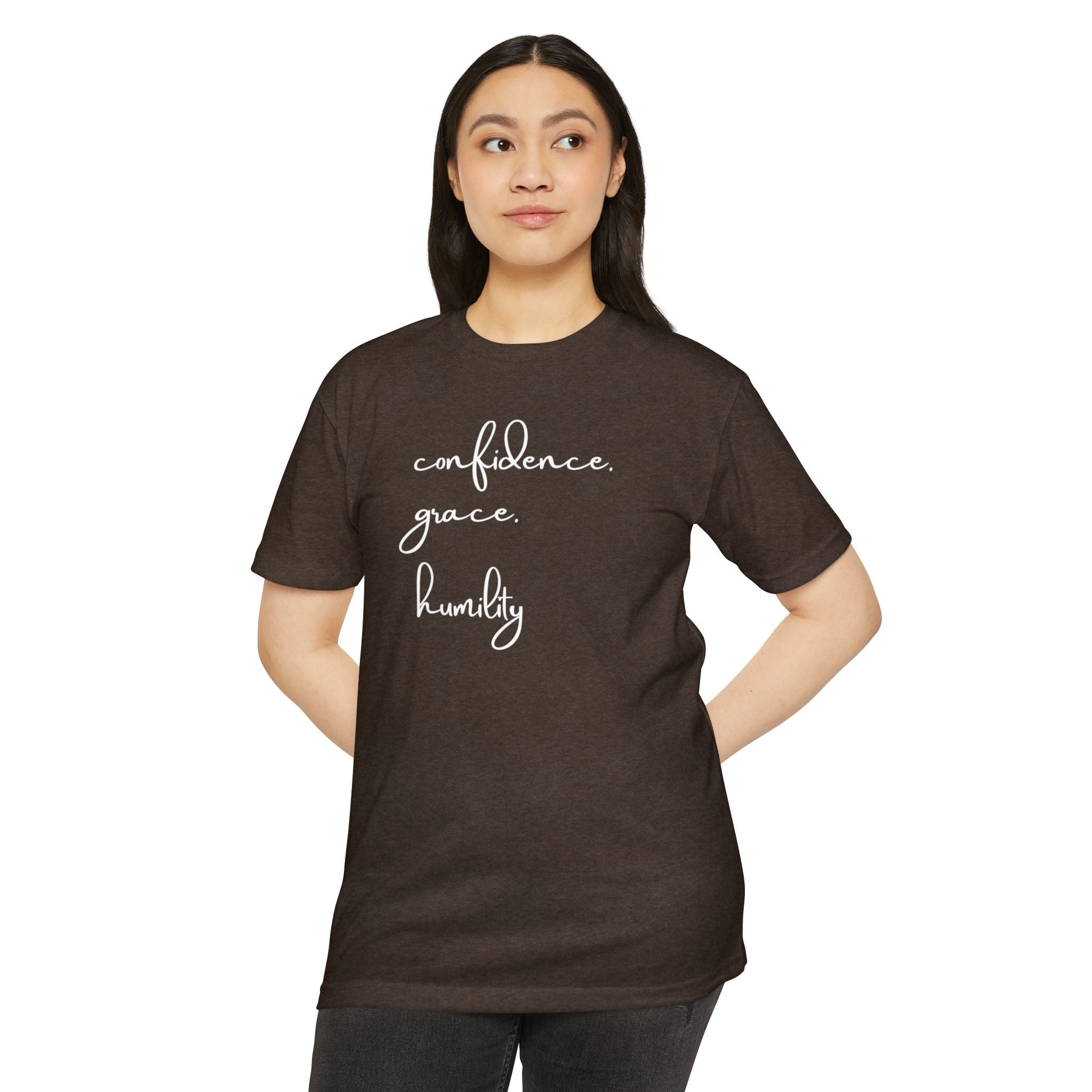 Confidence ~ Unisex Jersey Tee (Cotton/Poly Blend)